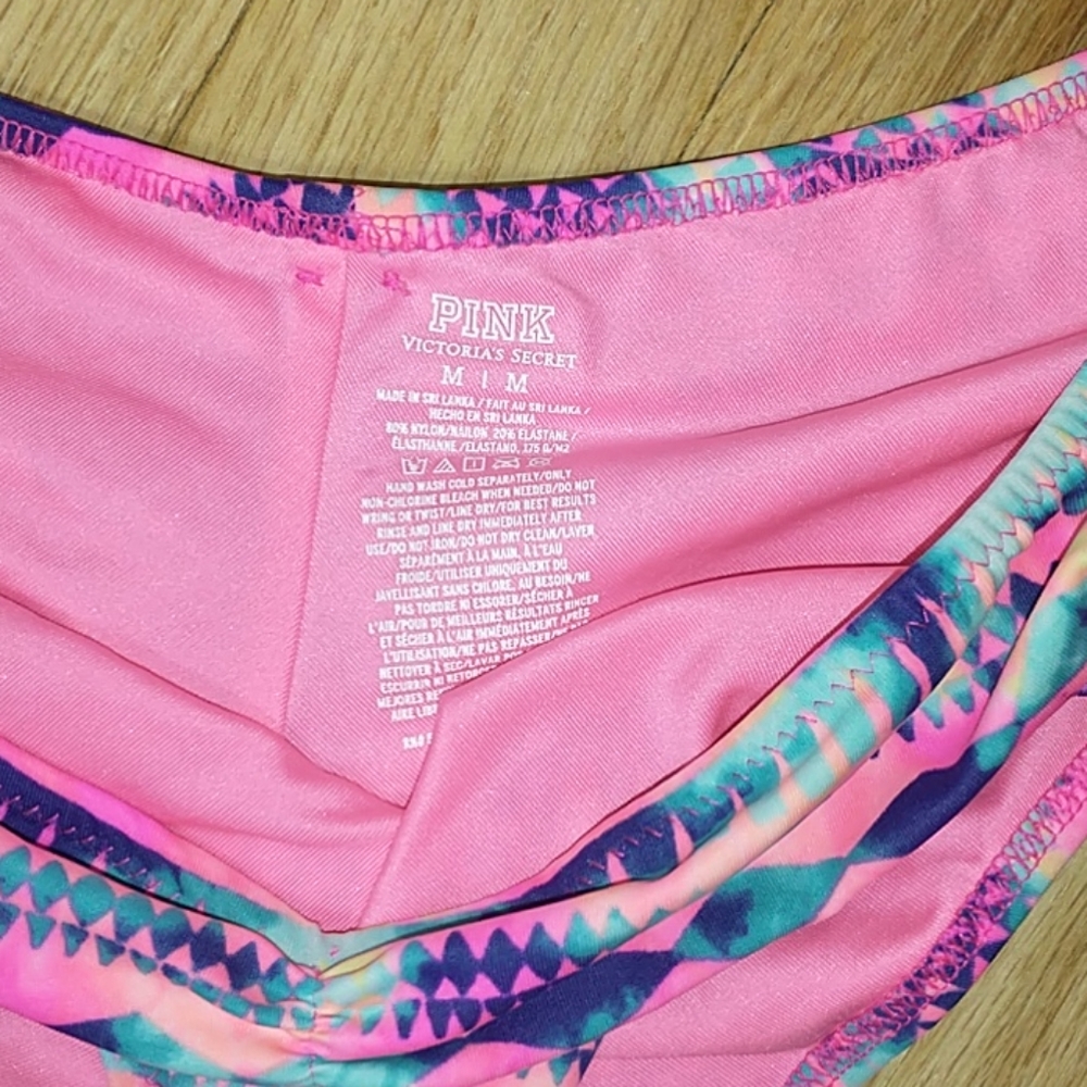 Victoria secret pink tribal printed bikini - Picture 8 of 11